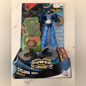 Batman Power Attack Deluxe Cyclone Kick Batman 2011 NEW In Box.